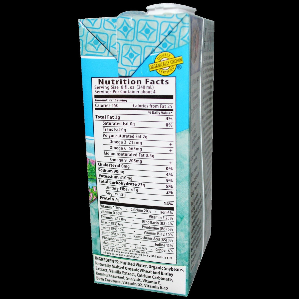 Organic Vanilla Eden Soymilk