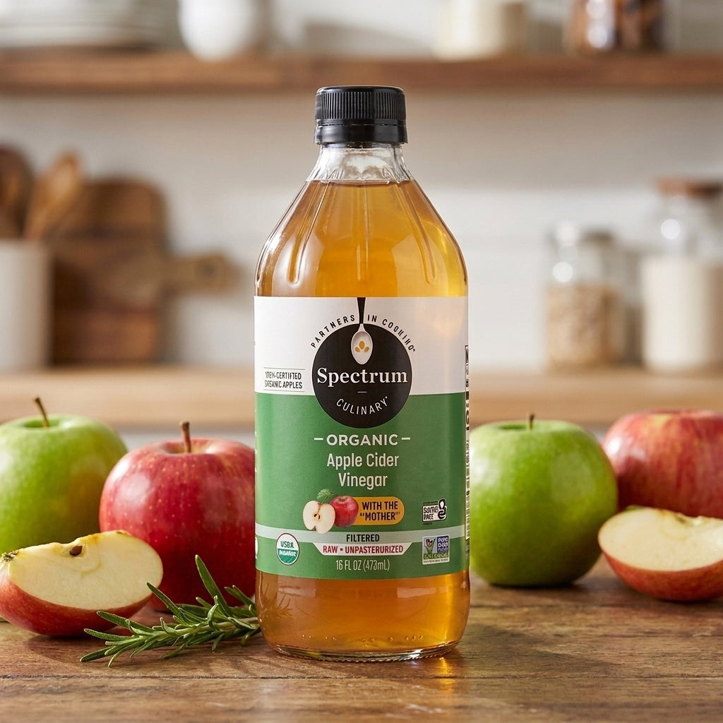Organic Filtered Apple Cider Vinegar - With Mother