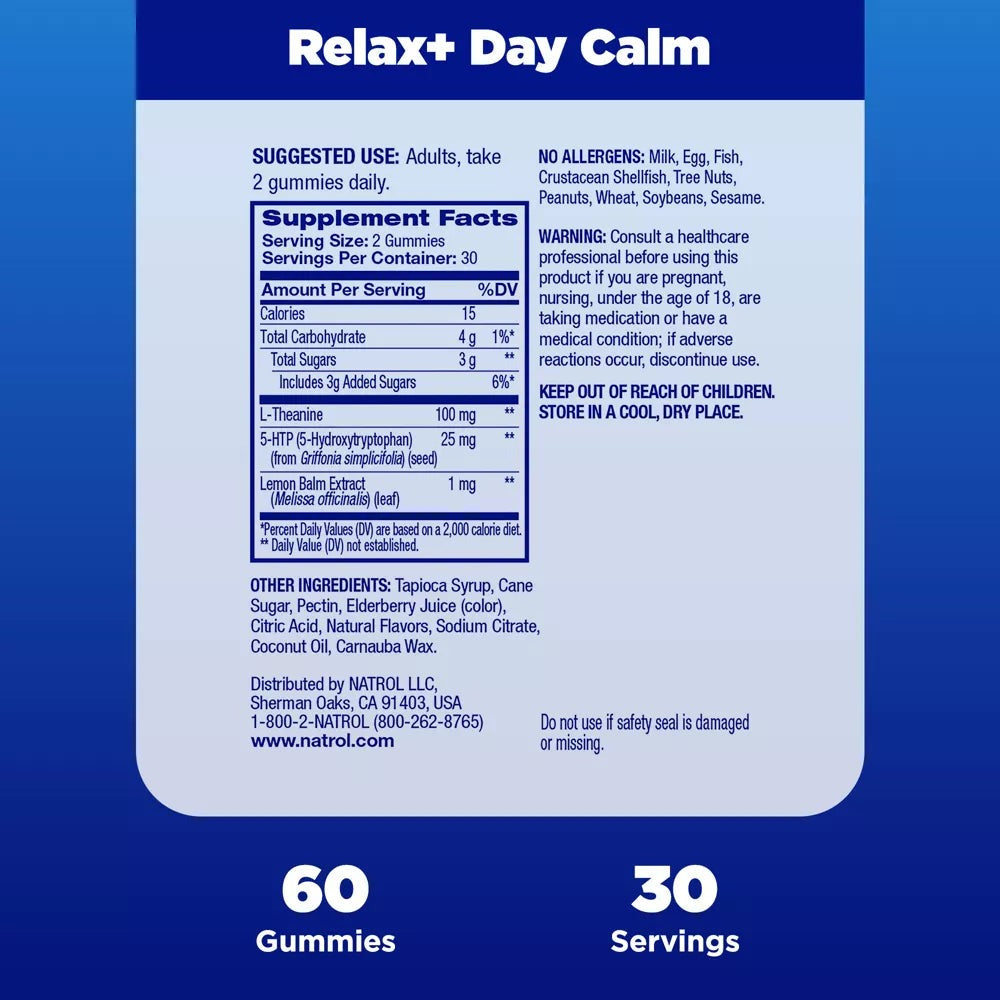 Relax + Day Calm (60 CT)