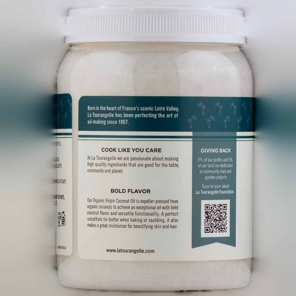 Organic Virgin Unrefined Coconut Oil