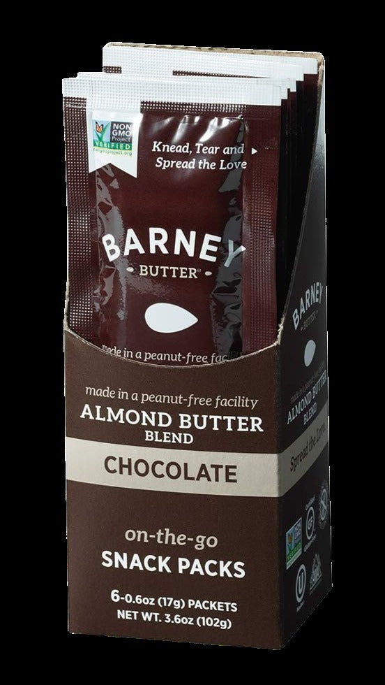 Almond Butter Chocolate On-the-Go Snack Packs (6 Pack)