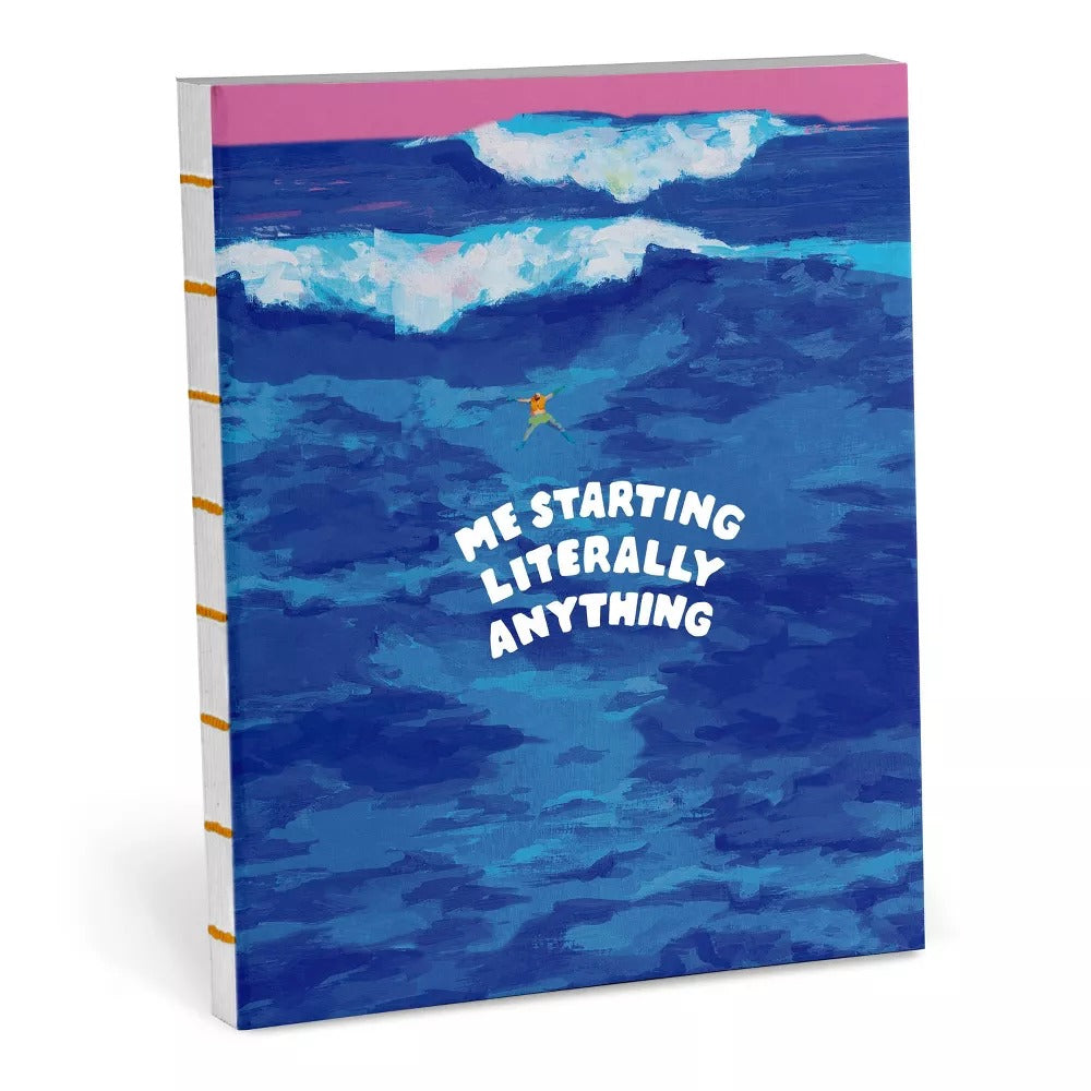 Starting Literally Anything - Blank Page Journal