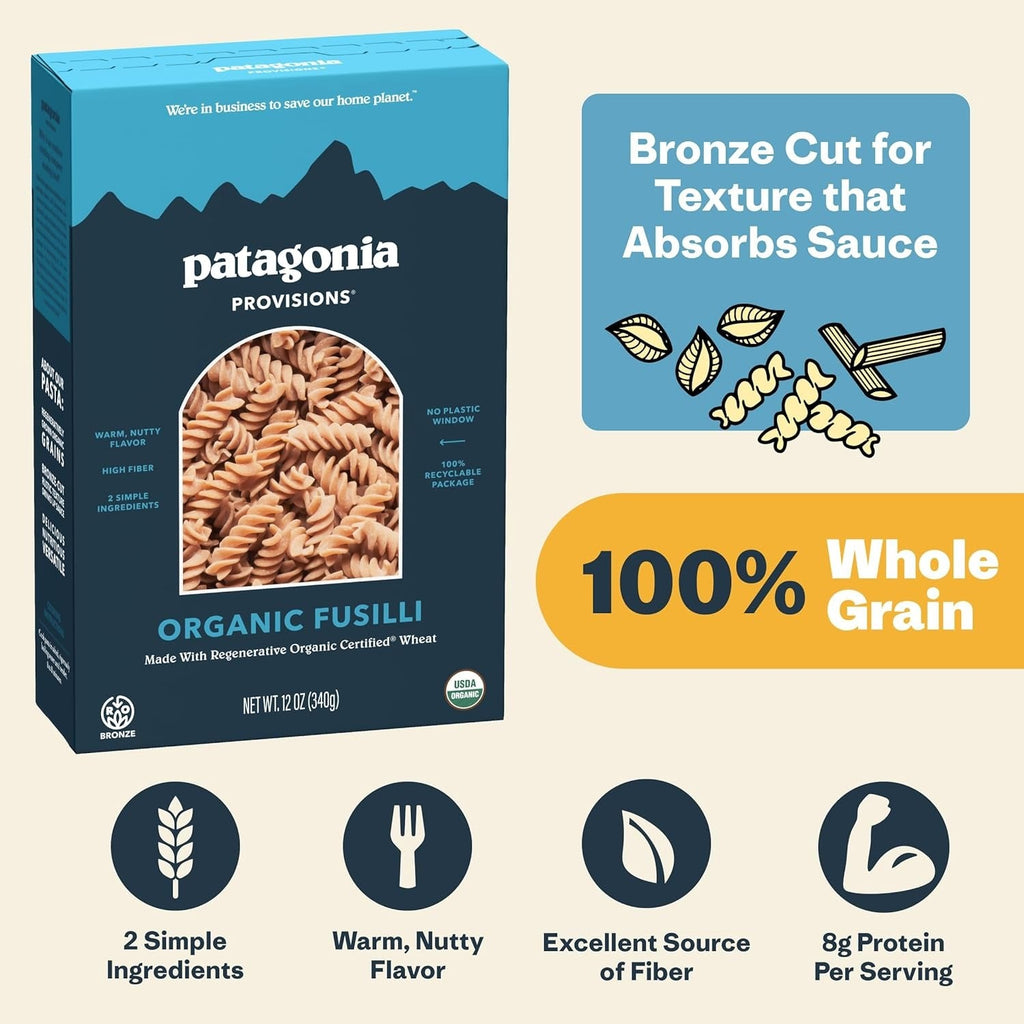 Regenerative Organic Certified Fusilli Pasta
