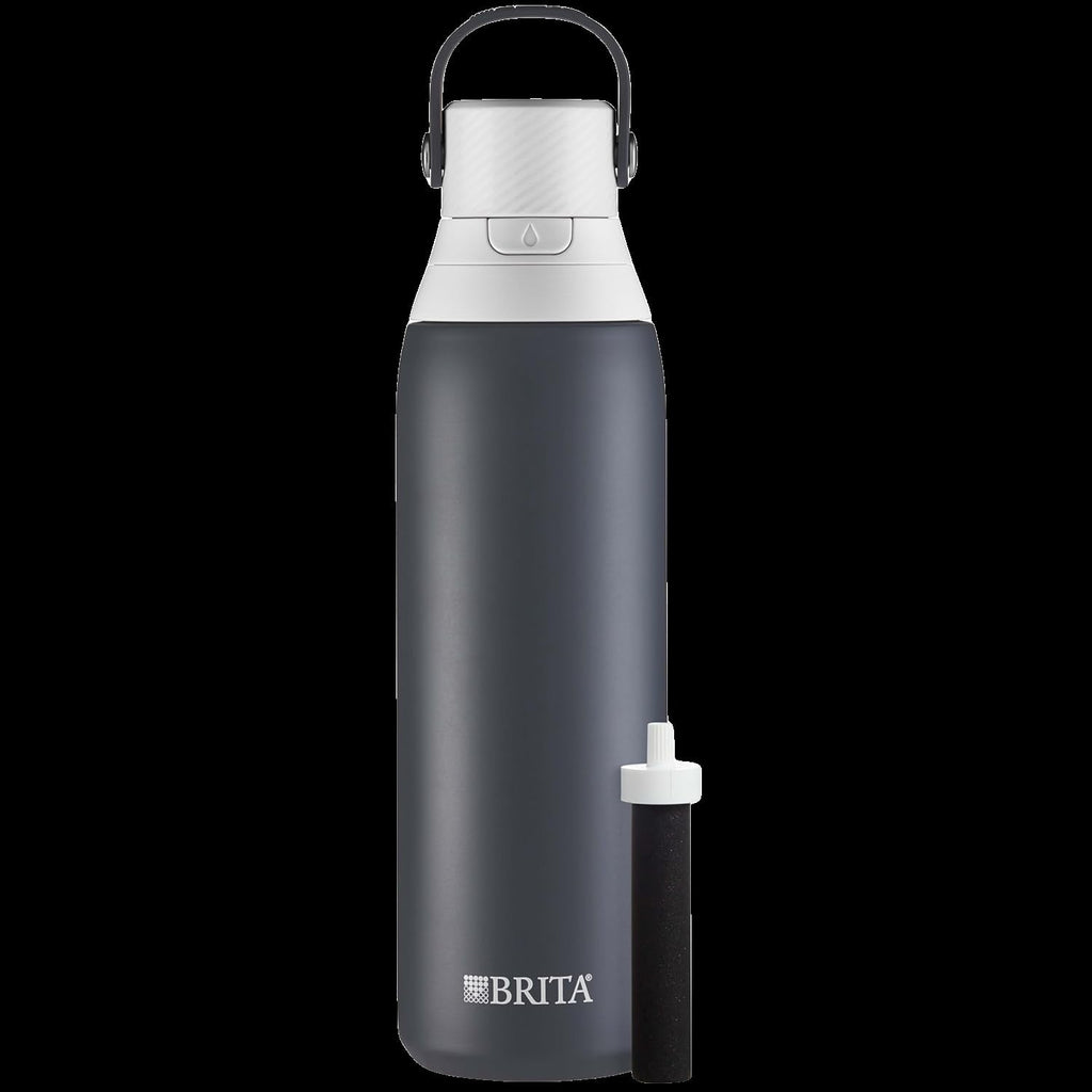 Stainless Steel Water Bottle with Filter Carbon - 32 oz Bottle