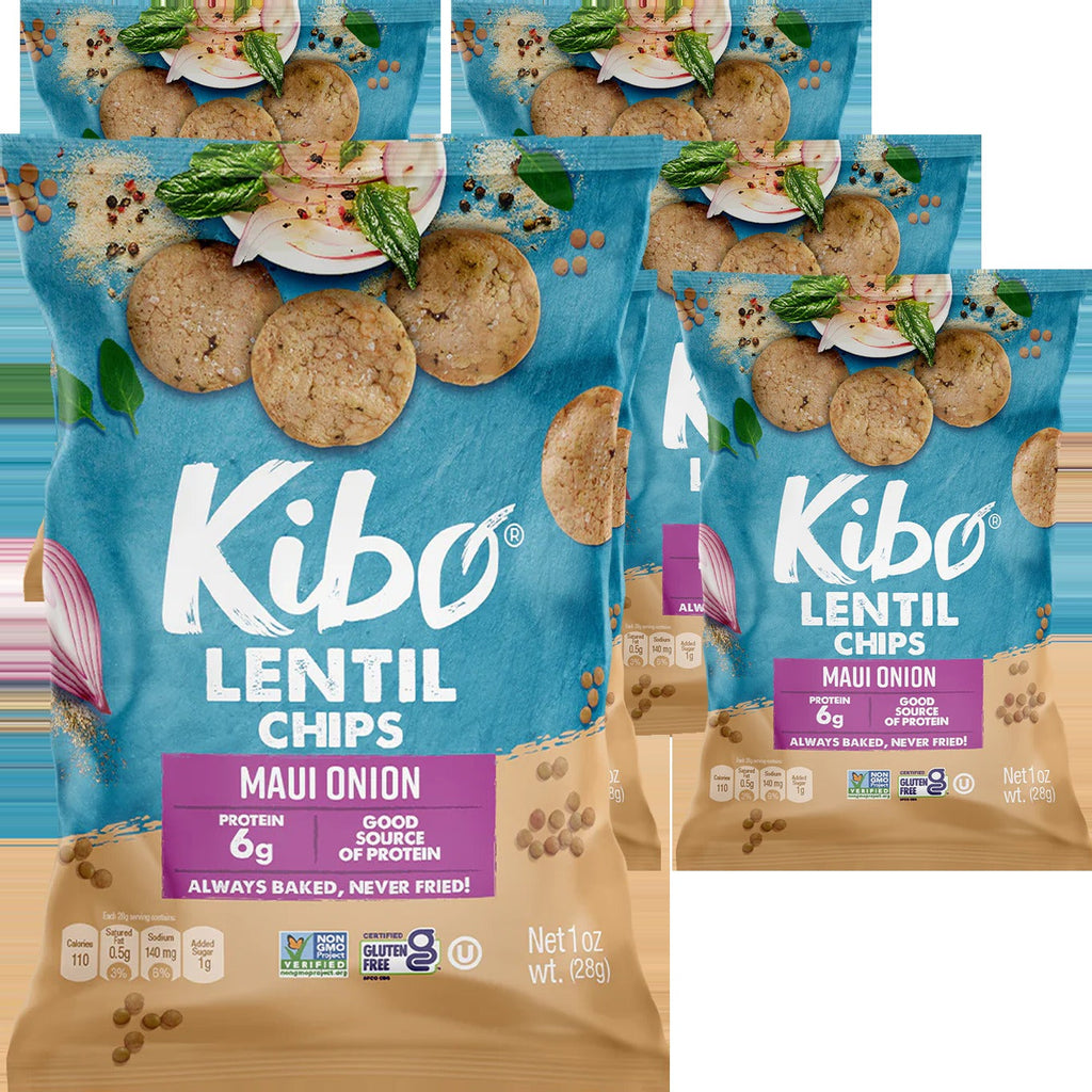Lentil Chips with Maui Onion (6 Pack)