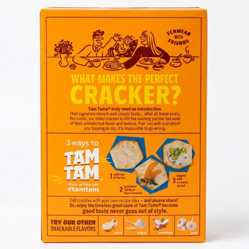 Tam Tams Unsalted Crackers