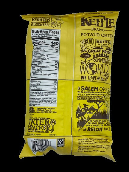 Kettle Chips Garlic Parm