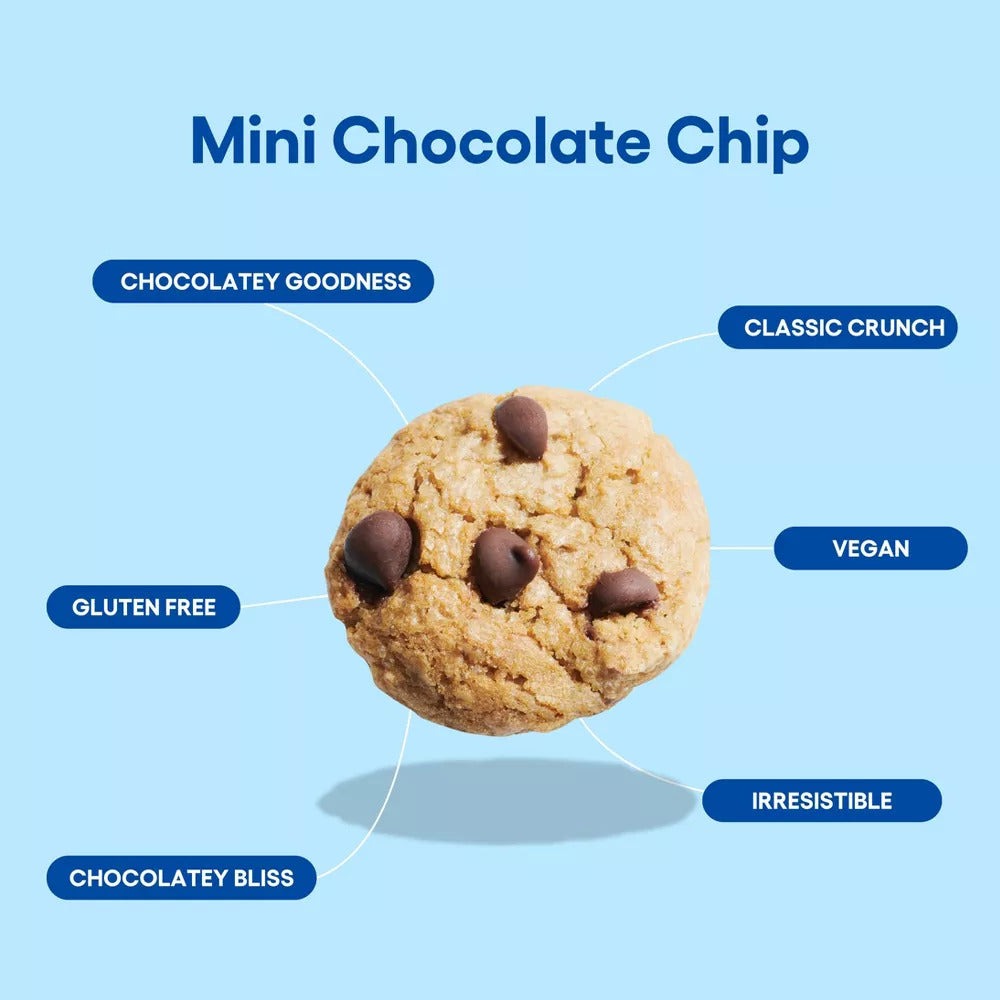 Mini Chocolate Chip Cookies (10 CT)