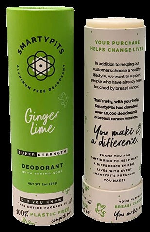 Ginger Lime Super-Strength Deodorant