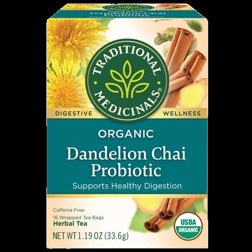 Organic Dandelion Chai Probiotic Tea