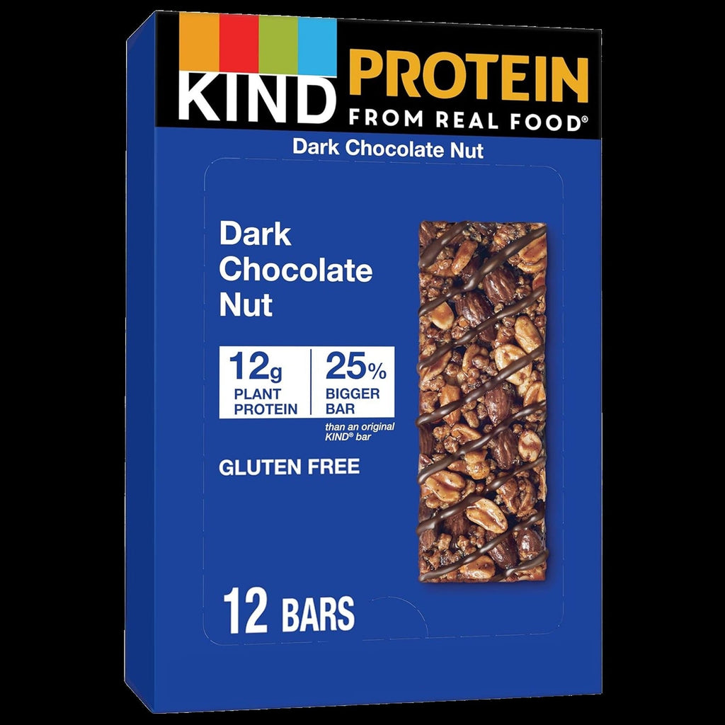 Dark Chocolate Nut Protein Bars (12 CT)