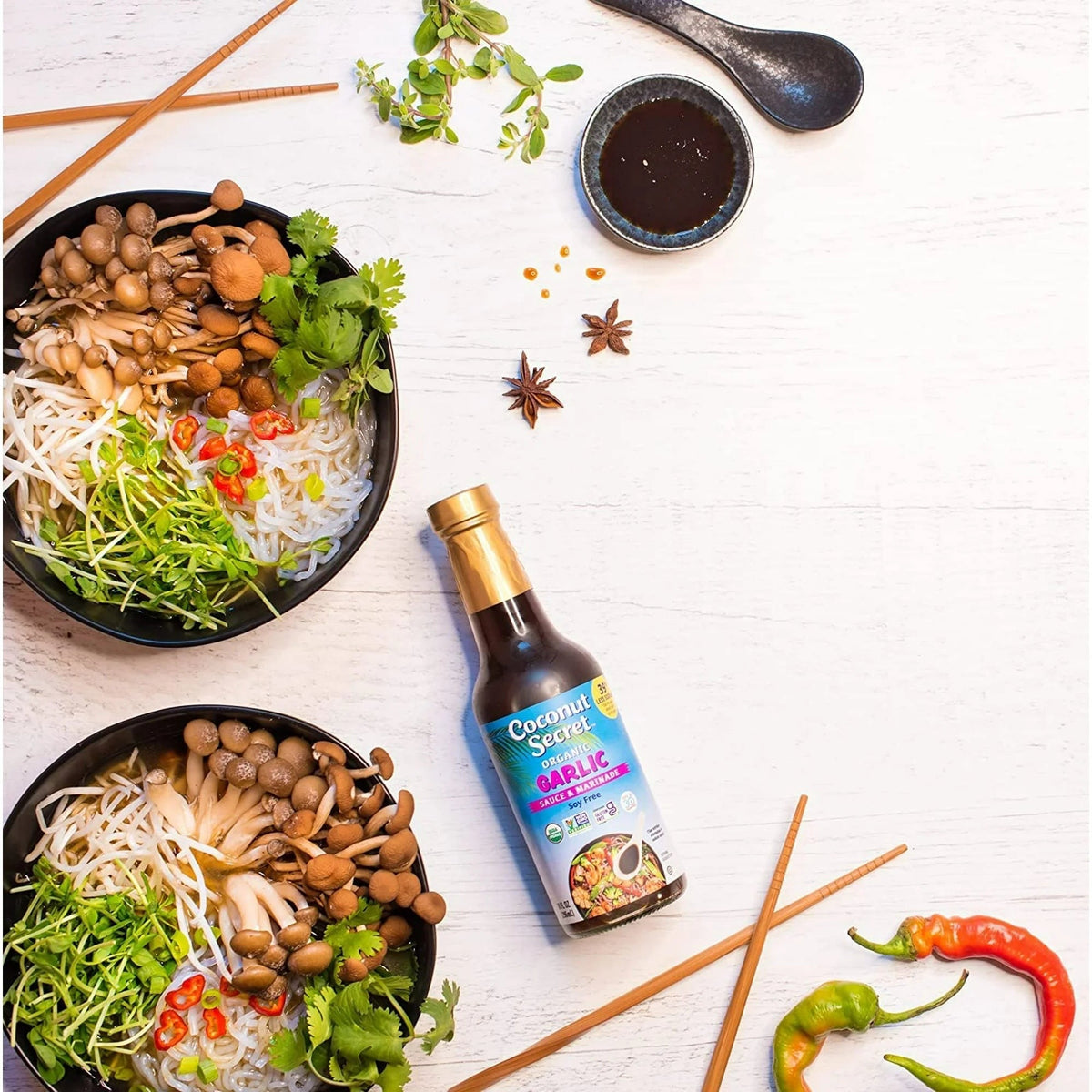 Organic Coconut Secret Aminos Garlic Sauce