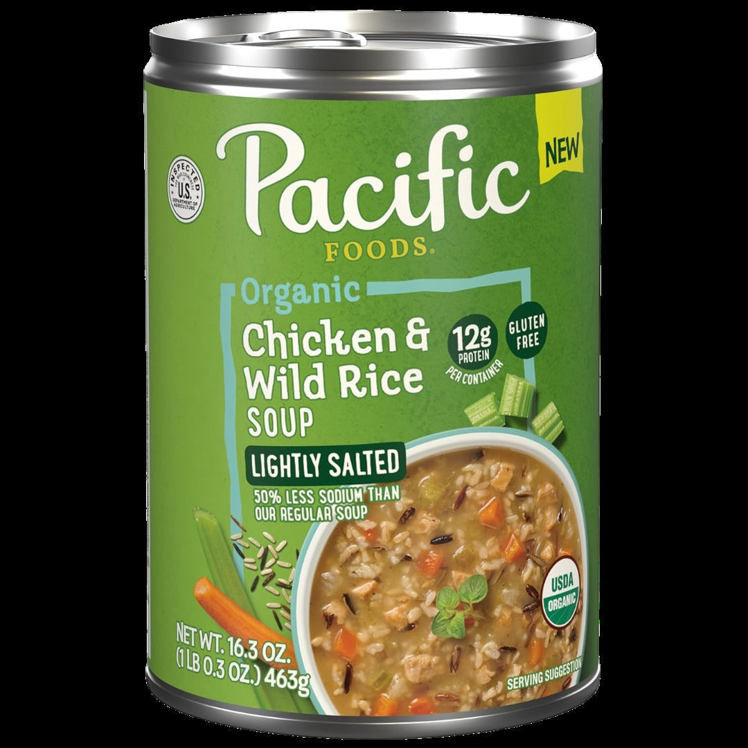 Lightly Salted Chicken With Wild Rice Soup