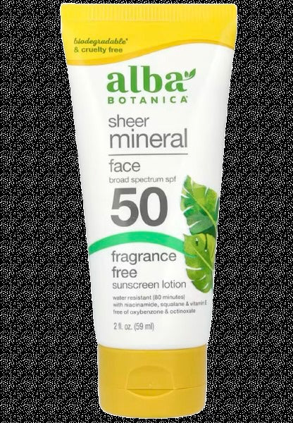 Fragrance Free Mineral Sunscreen Lotion, SPF 50
