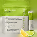 Hydration Boost Electrolyte Powder - Lemon Lime (15 Packets)