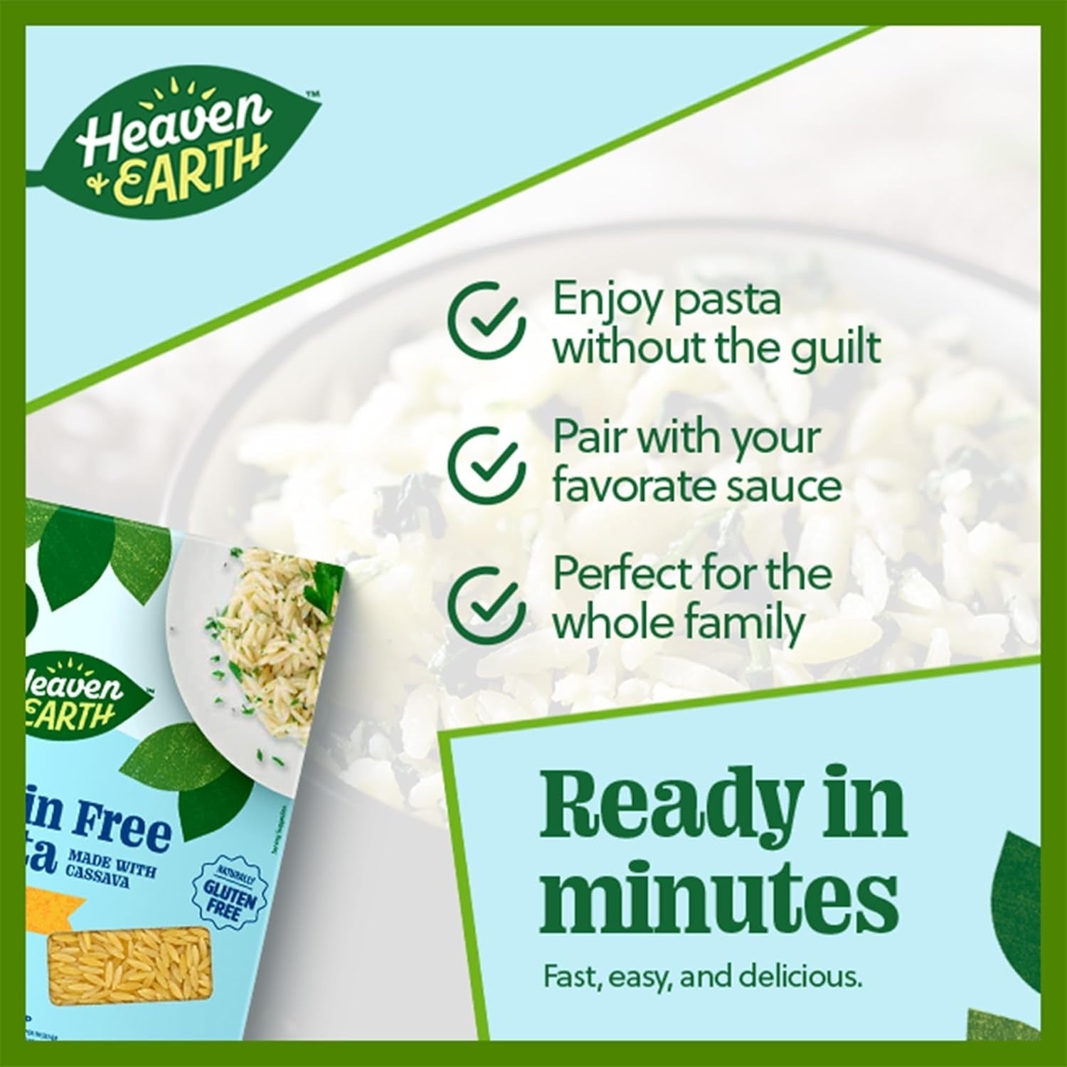 Grain Free Cassava Orzo Pasta