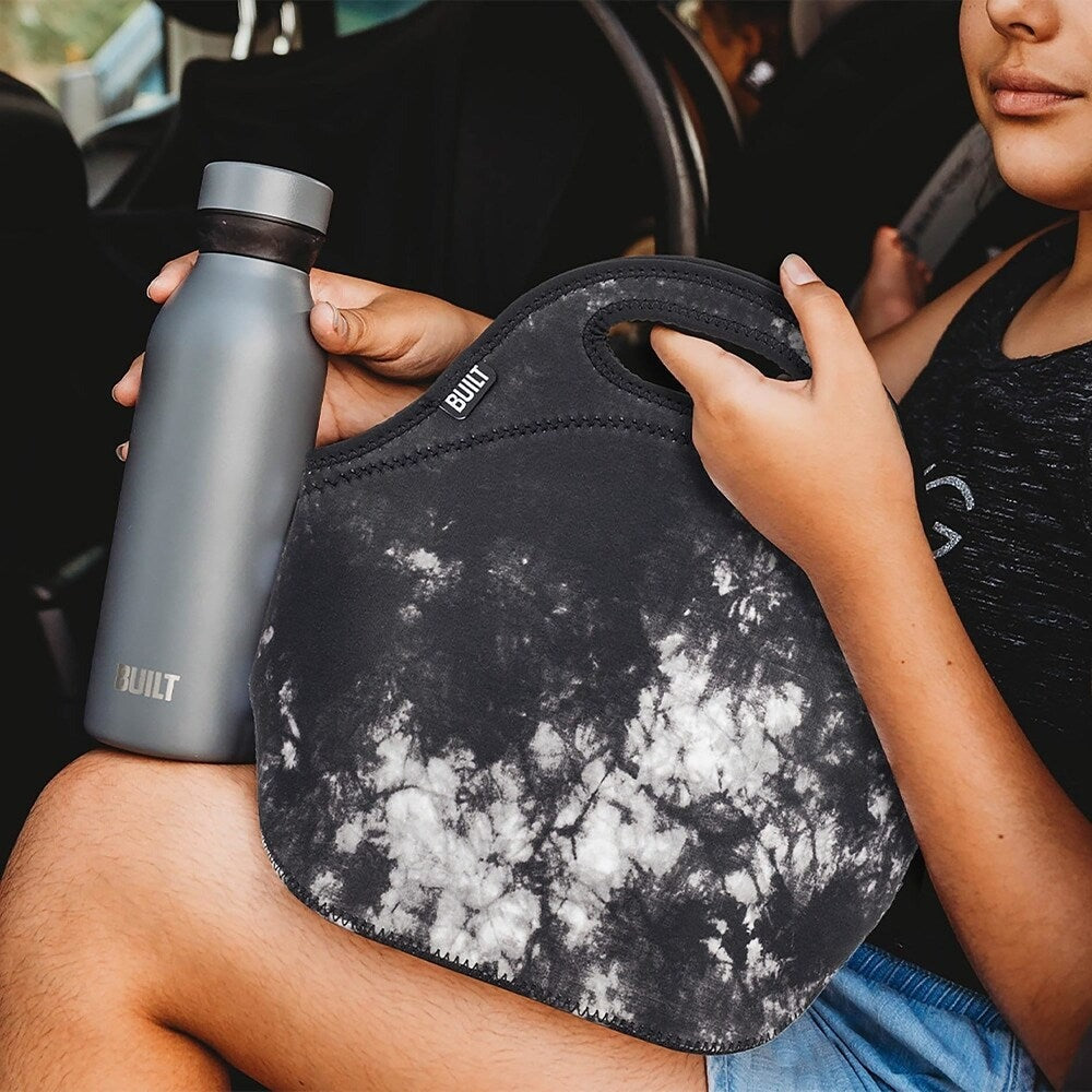 Gourmet Getaway B&W Tie Dye Lunch Bag