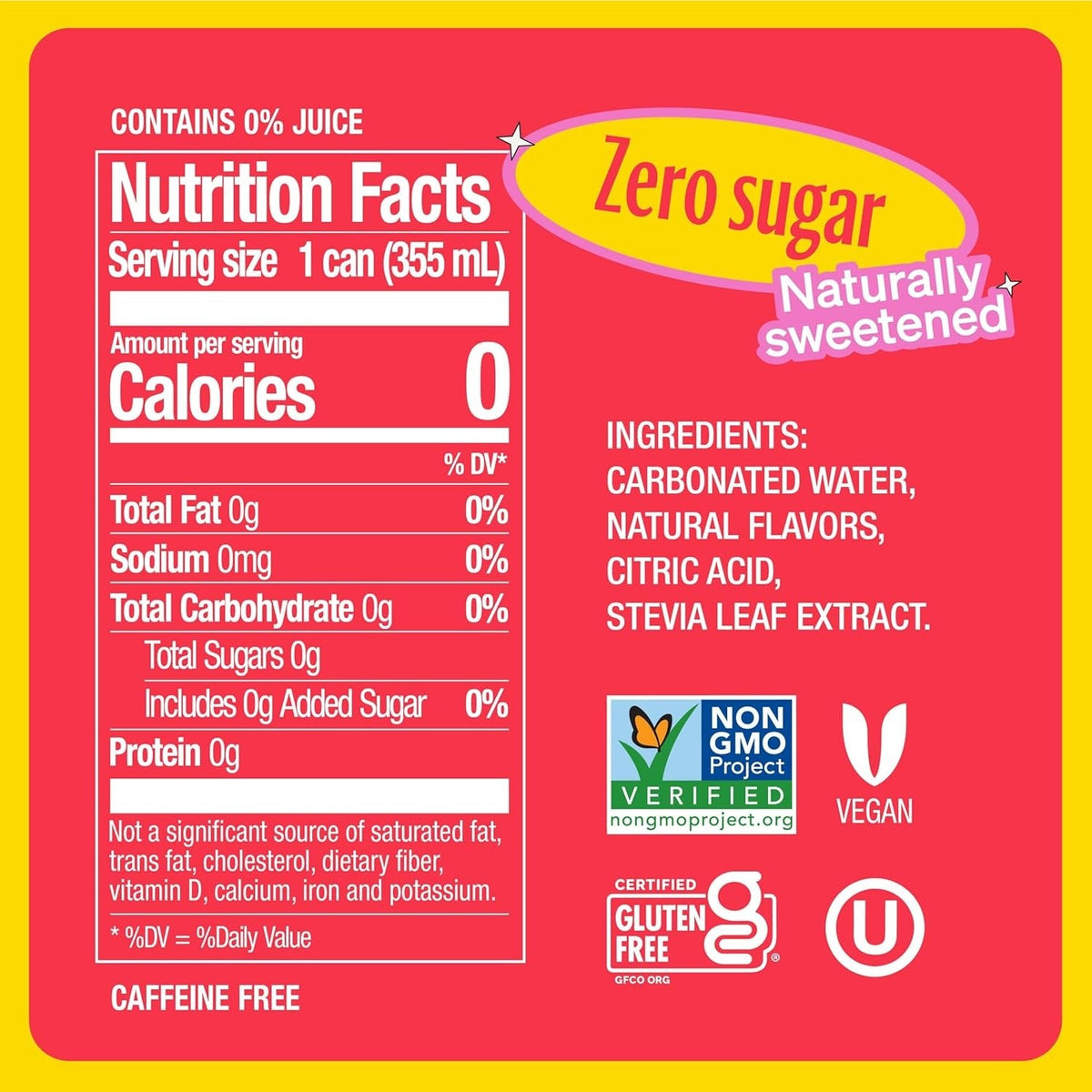 Strawberry Lemonade Kidz Soda (6 Pack)