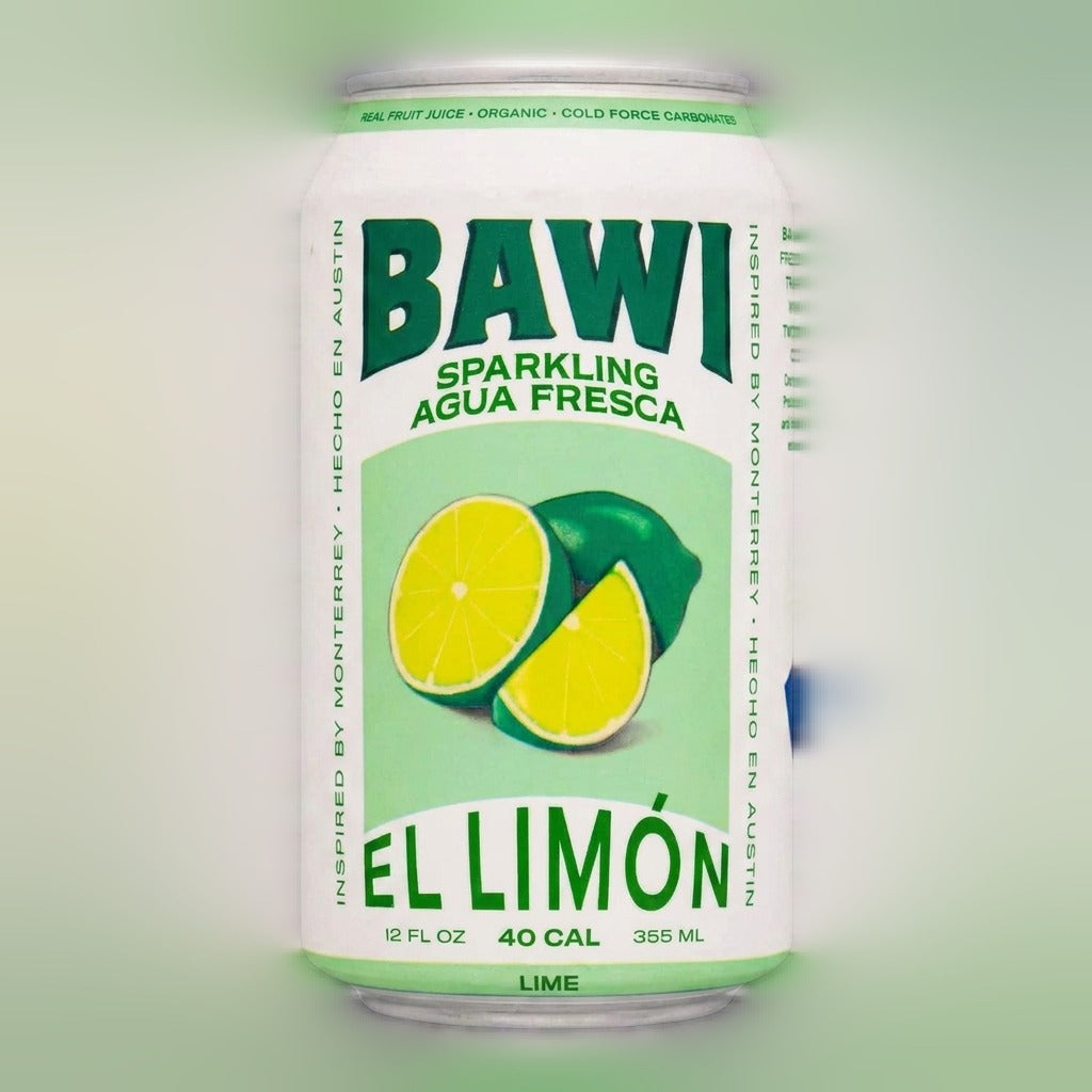 Sparkling Agua Fresca El Limon - Lime (12 Pack)