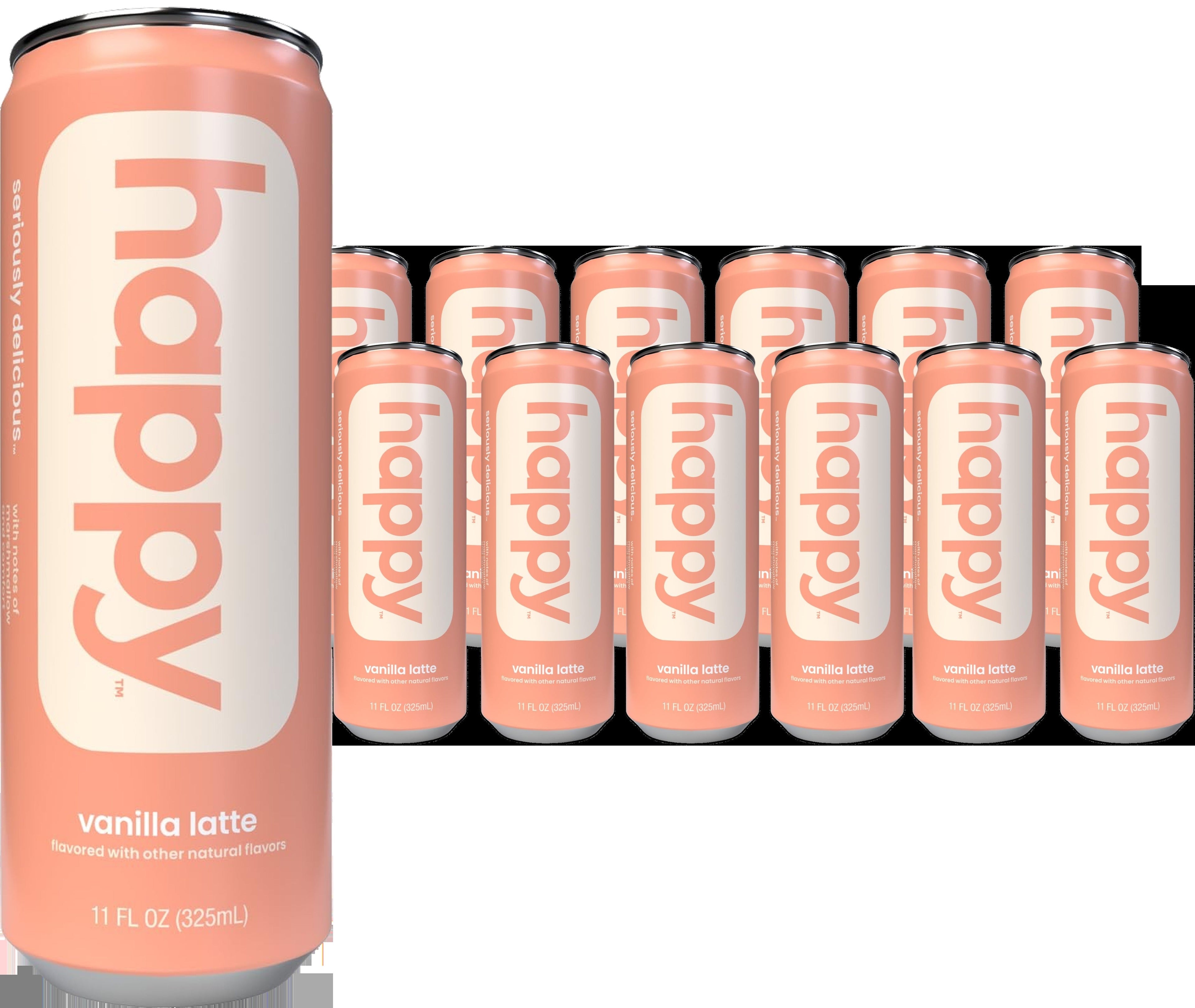 Canned Vanilla Latte (12 Pack)