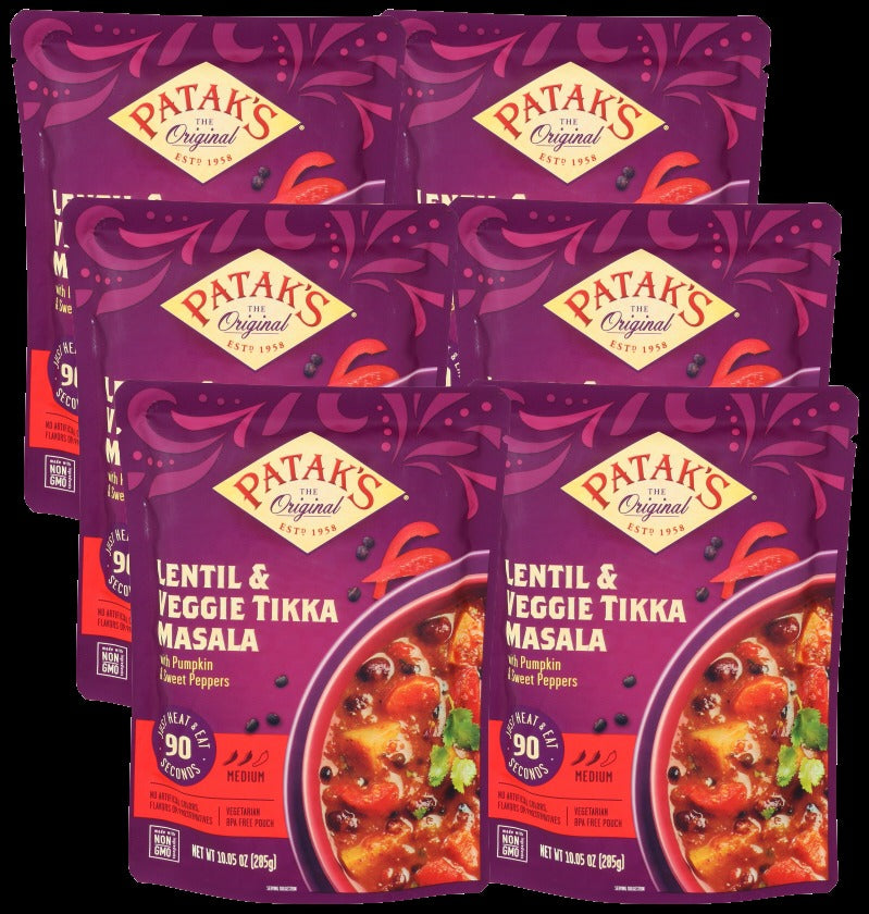 Lentil & Veggie Tikka Masala (6 Pack Case)