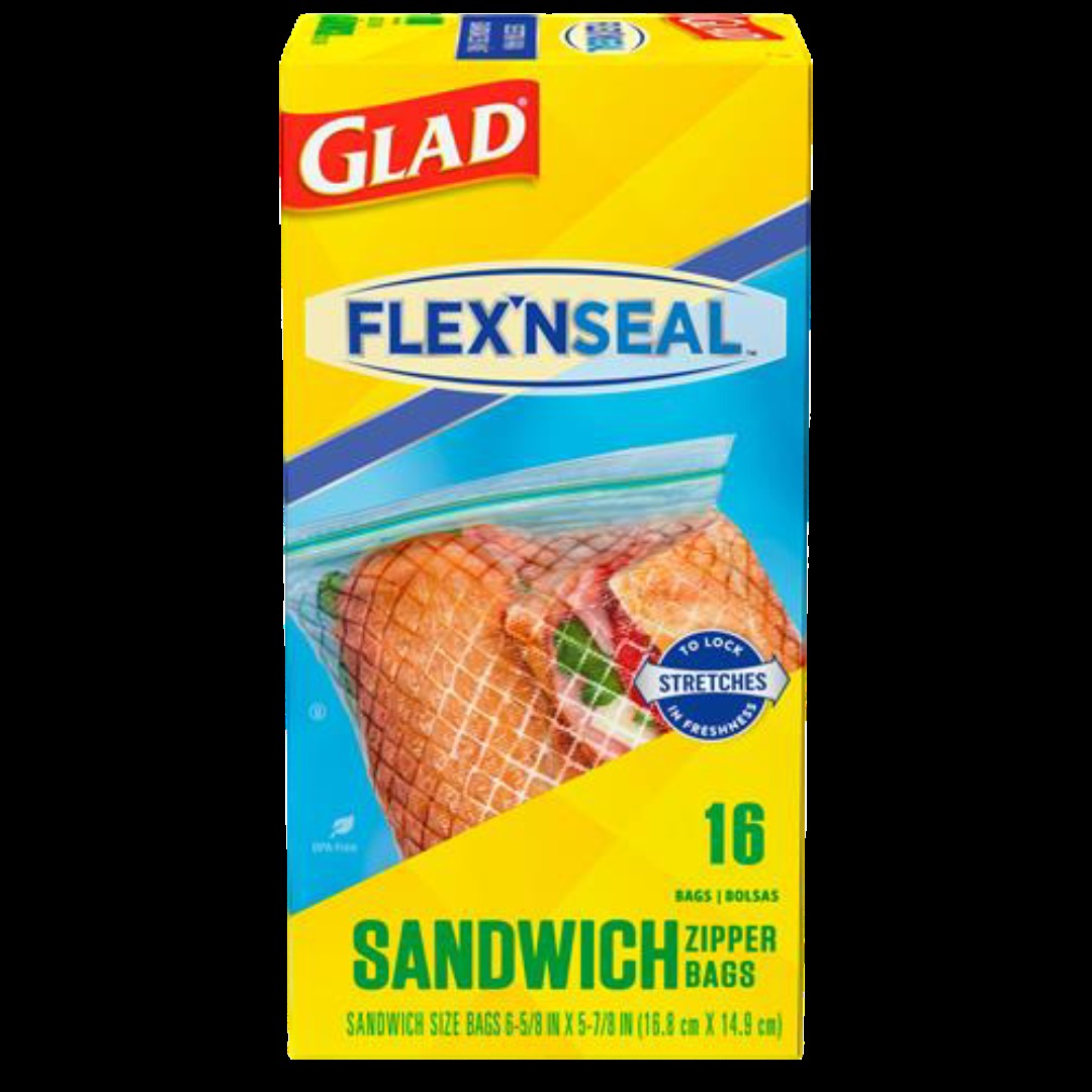 Flex N Seal Sandwich Bags (16 CT)