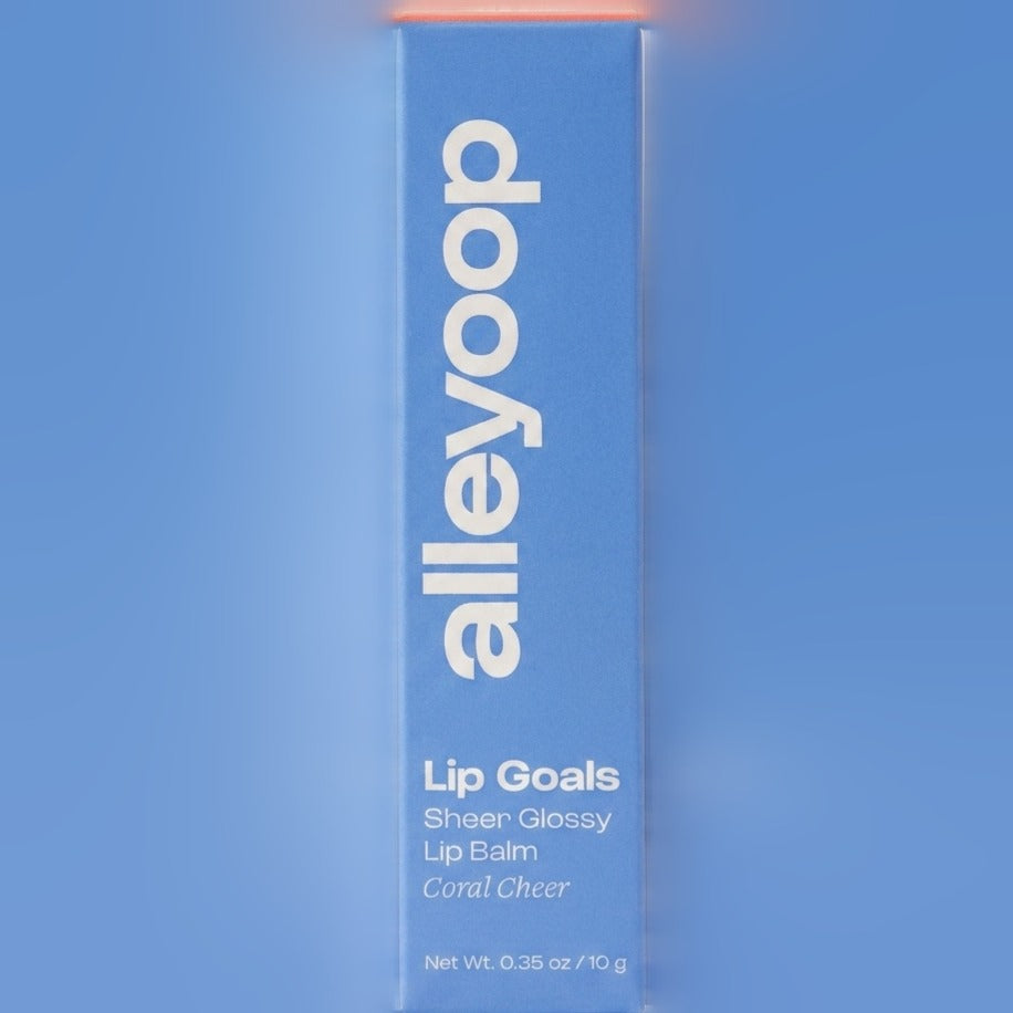 Lip Goals Glossy Balm- Coral Cheer