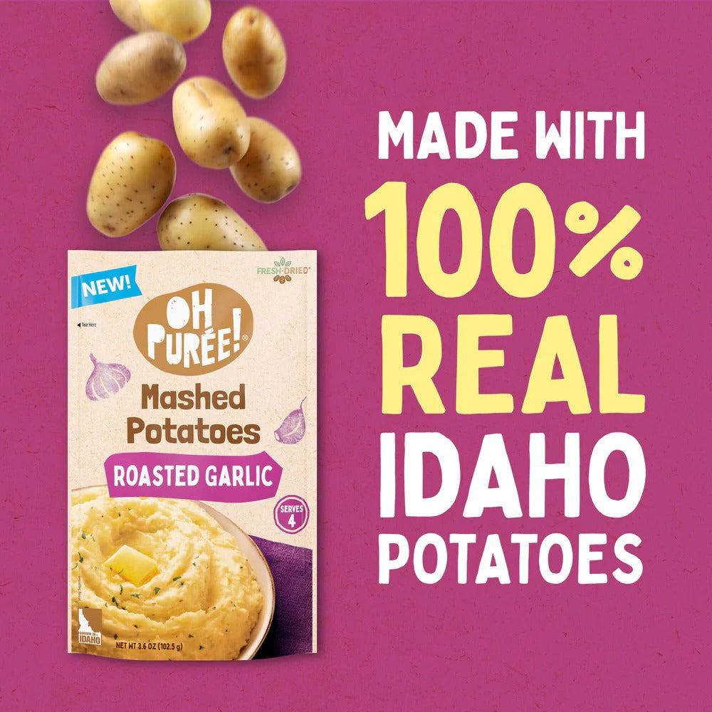 Roasted Garlic Instant Mashed Potatoes
