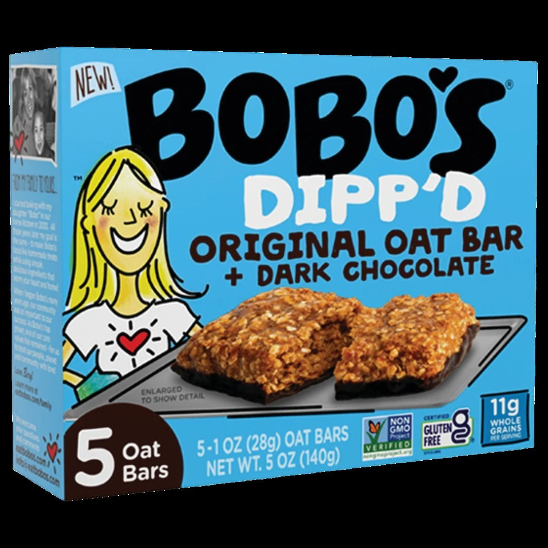 Dipp'd Original Oat Bars With Dark Chocolate (5 CT)