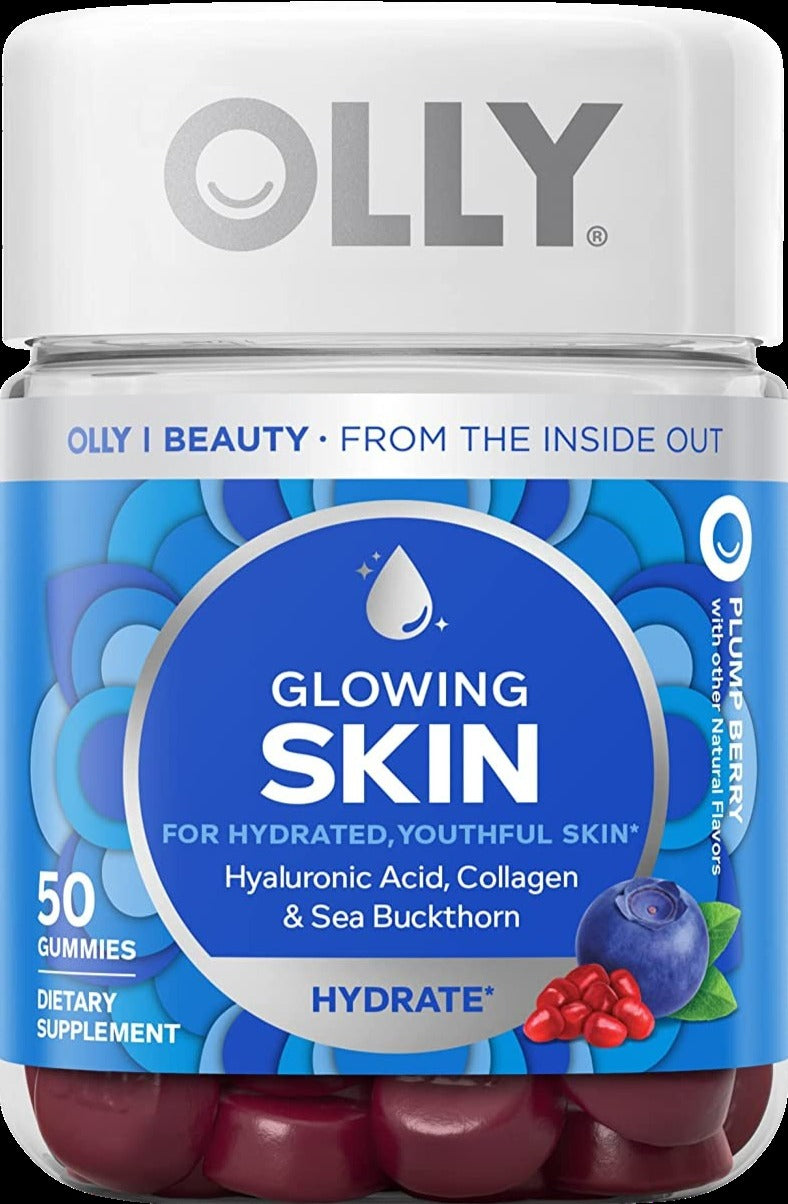 Glowing Skin Collagen Berry Gummies 50Ct