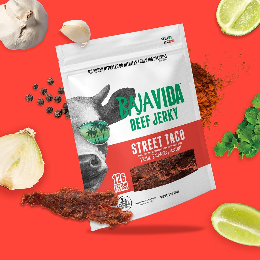 Street Taco Beef Jerky (12 Pack)