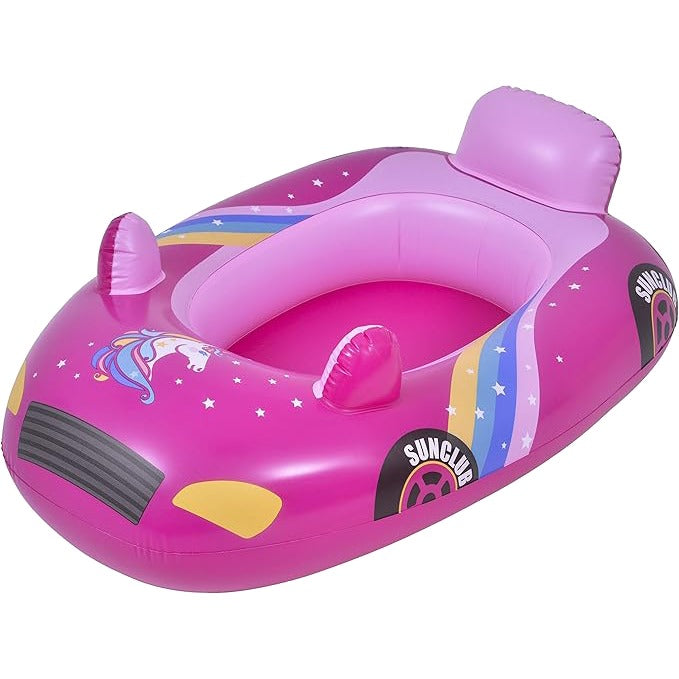 Inflatable Kids Boat Pink