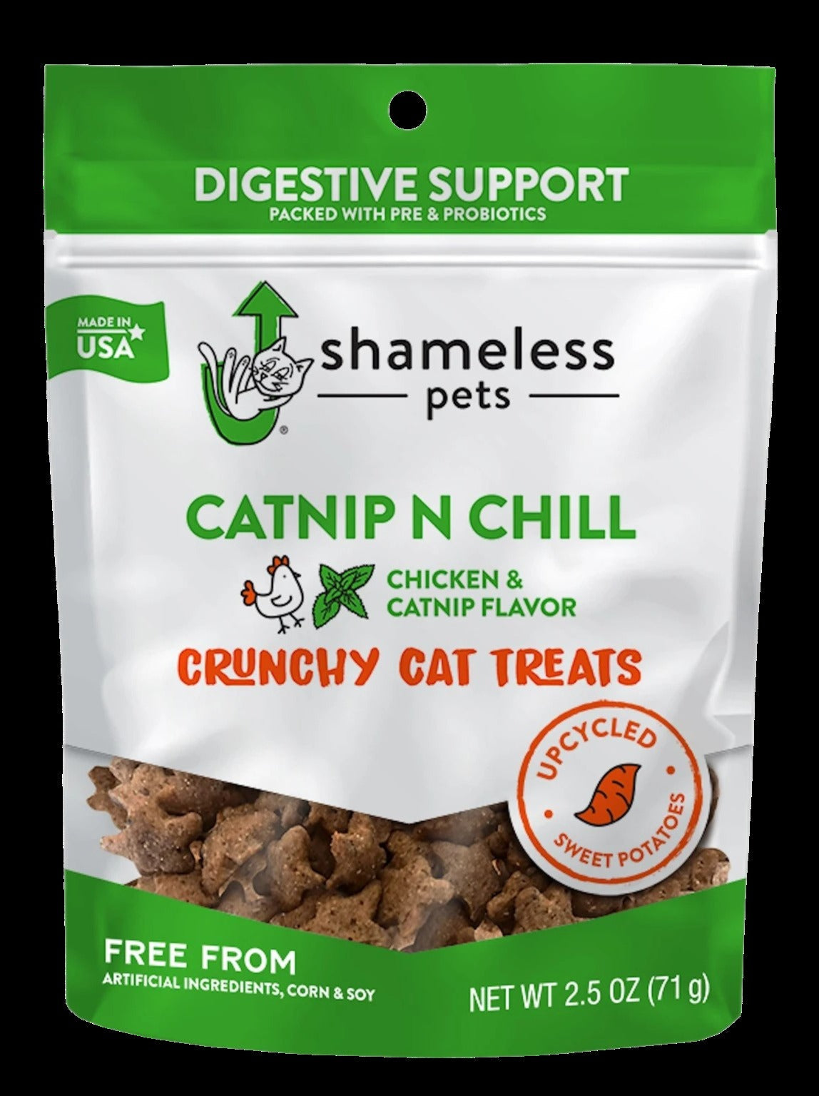 Catnip N Chill Crunchy Cat Treats