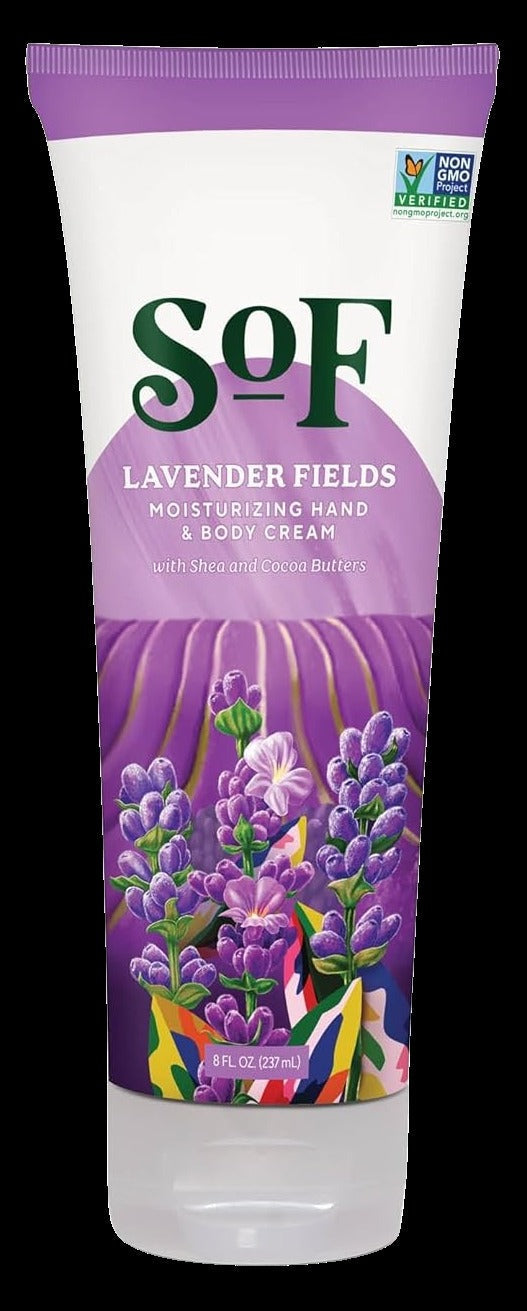 Lavender Fields Hand and Body Cream