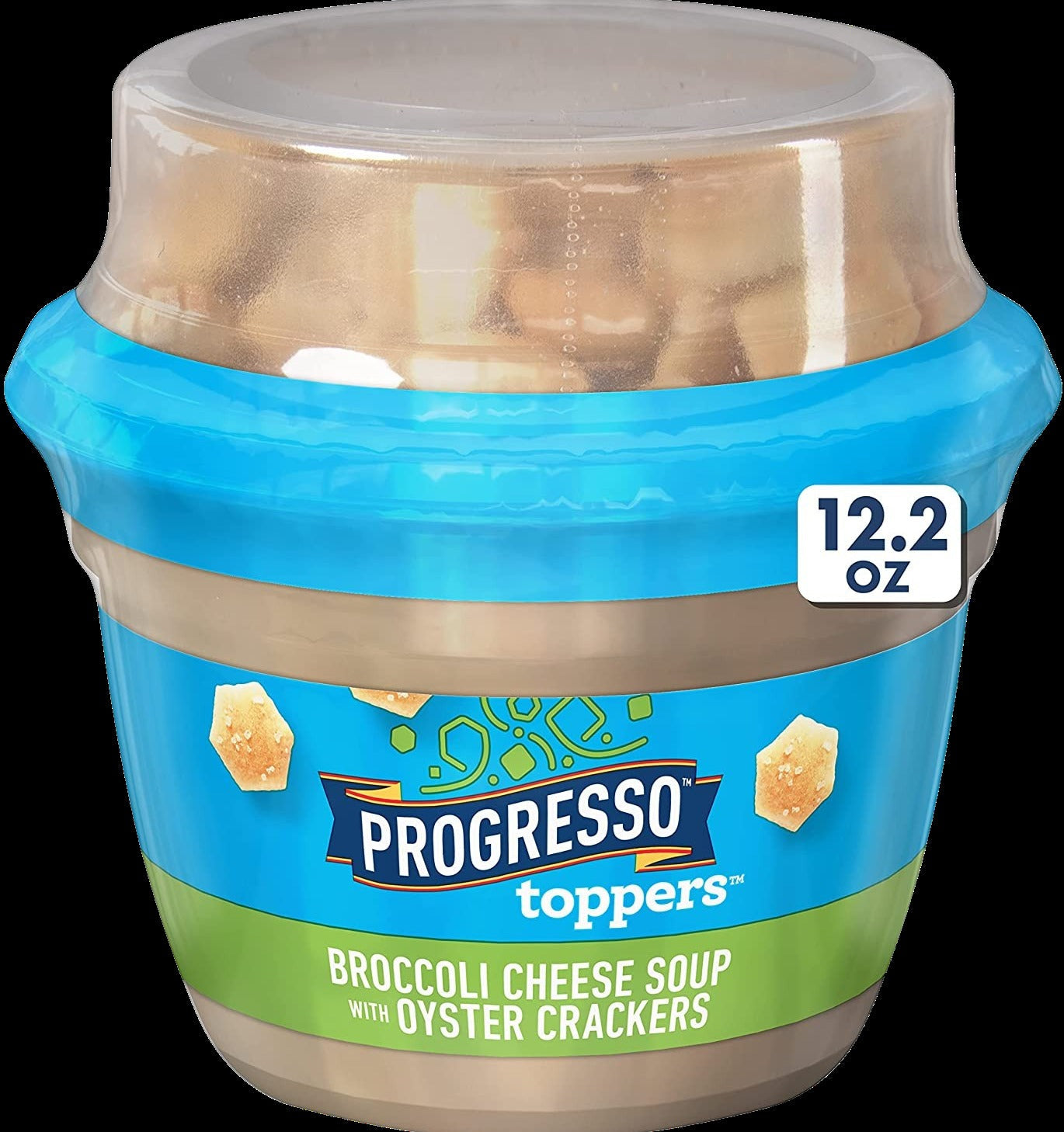 Soup Toppers Broccoli Cheese W/ Oyster Crackers