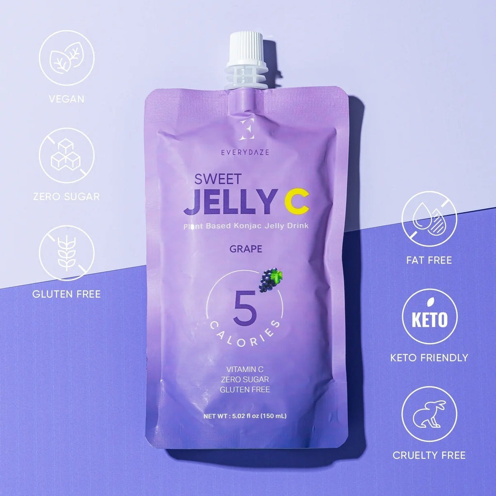 Sweet Jelly C Konjac Jelly - Grape (10 Pack)