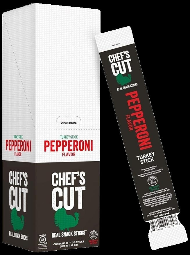 Turkey Jerky Pepperoni Snack Stick (16CT)