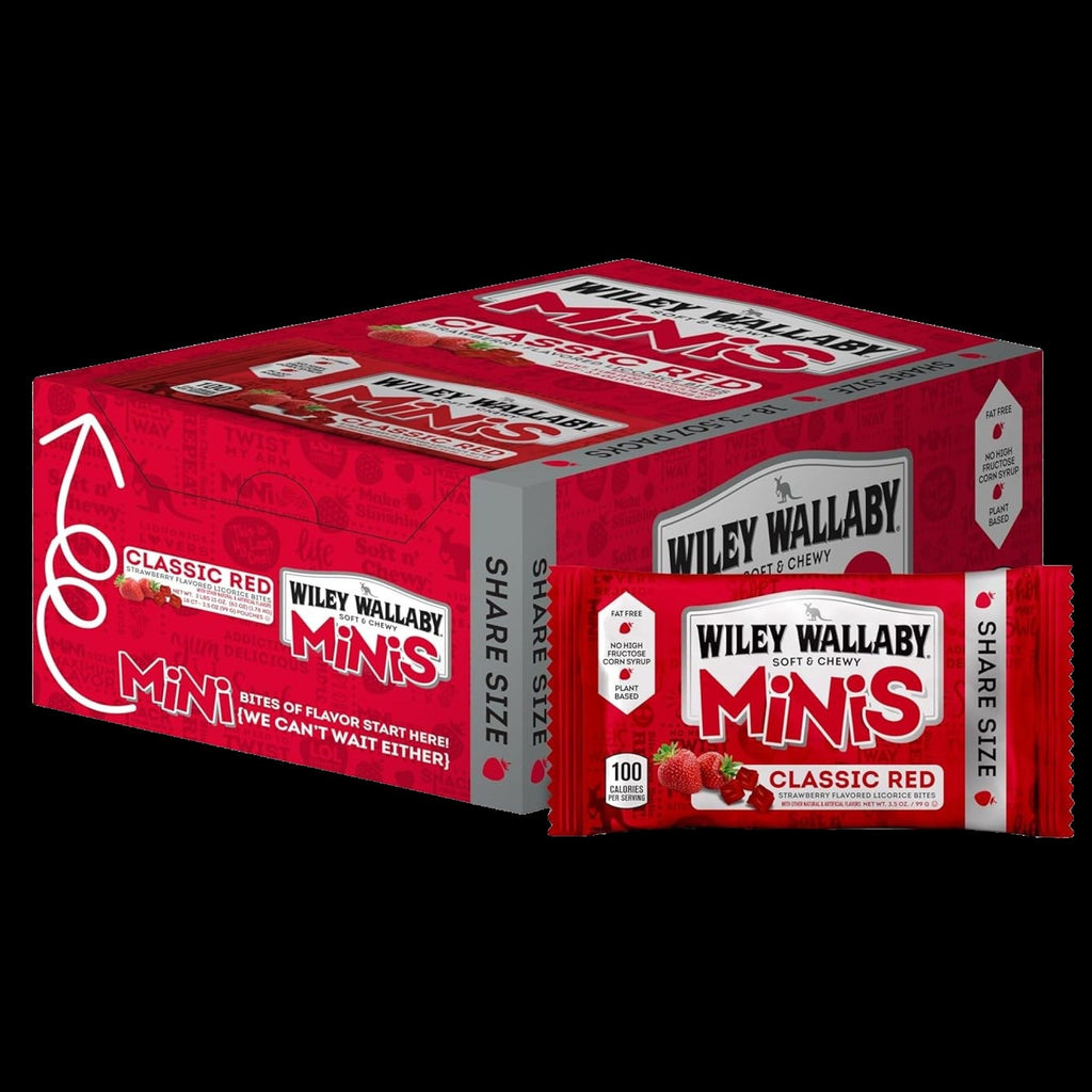Classic Red Licorice Bites (18 Pack)