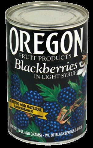Blackberries In Light Syrup