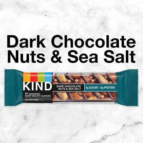 Dark Chocolate Nuts & Sea Salt Bar (6 CT)