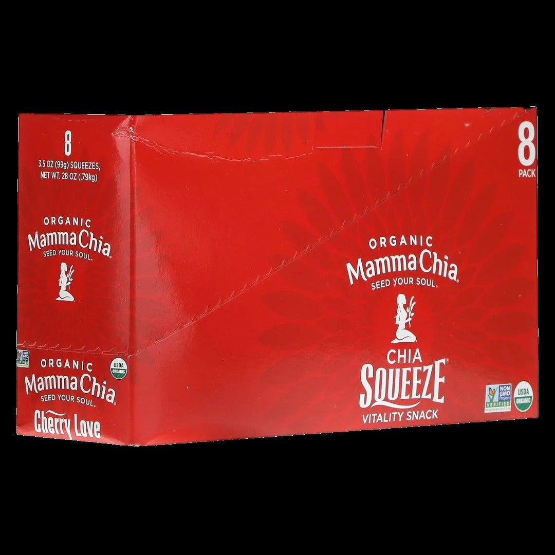 Chia Squeeze Vitality Snack - Cherry Beet (8 Pack)