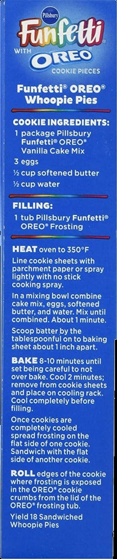 Funfetti Chocolate Oreo Cake Mix