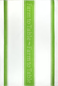 Dish Towel Jacquard, Green