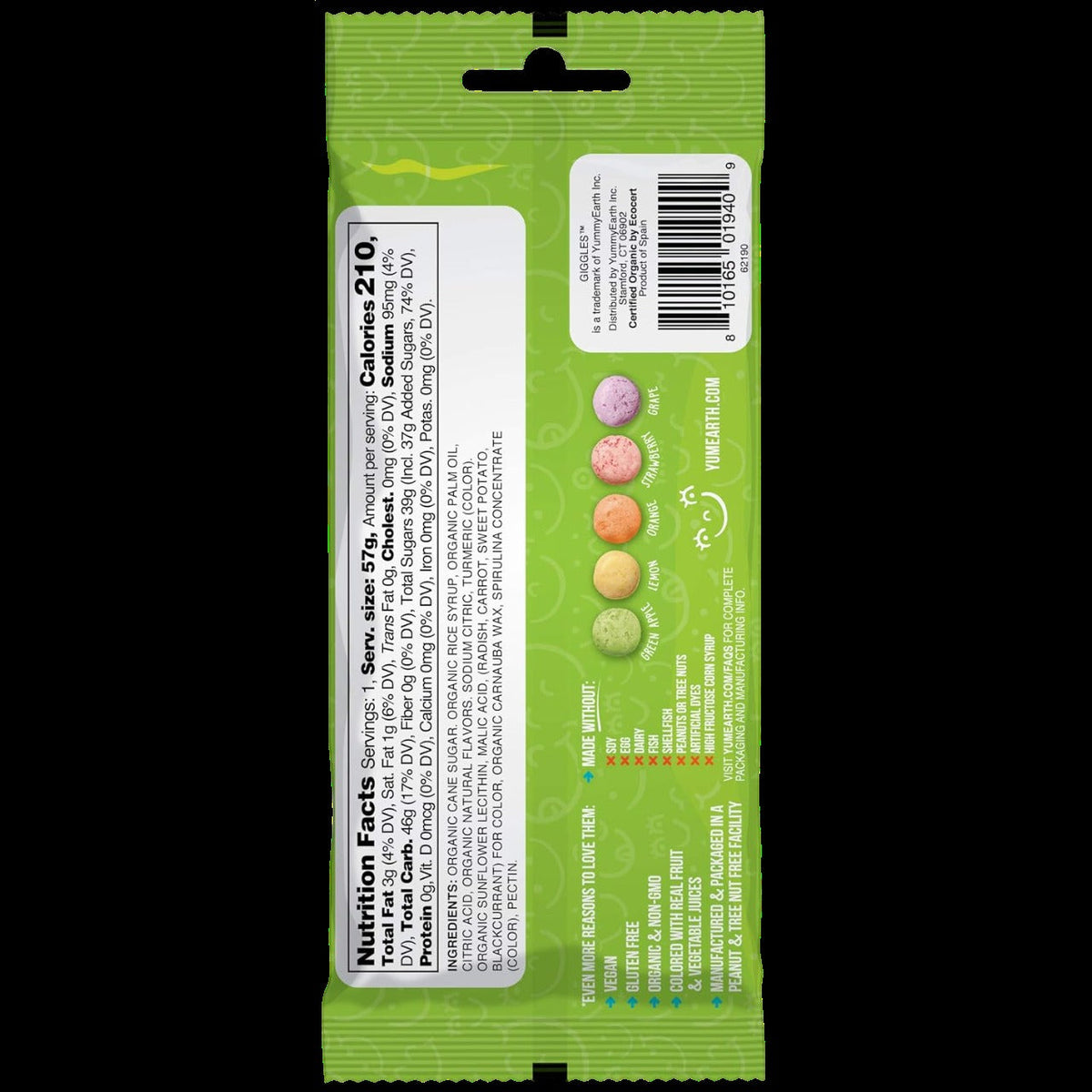 Sour Giggles Candy (12 Pack)