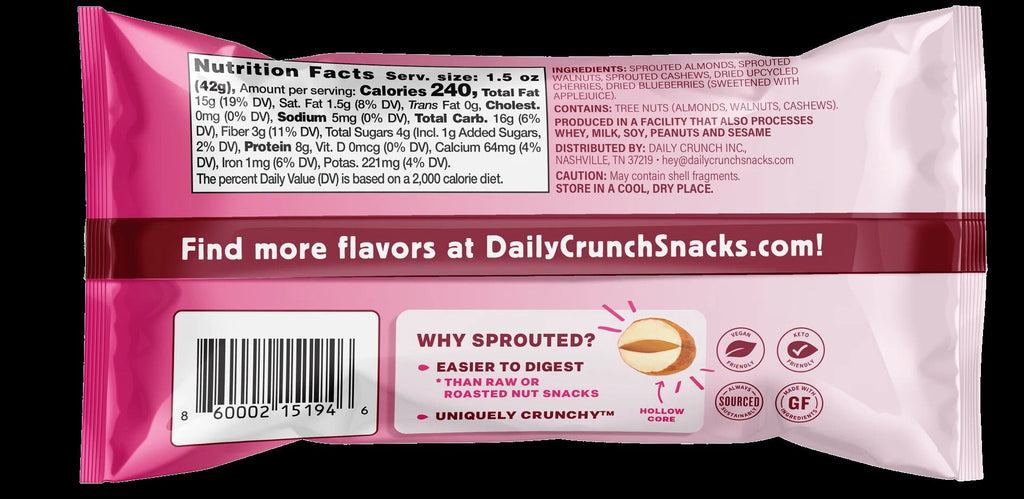 Cherry Berry Nut Medley (8 Pack)