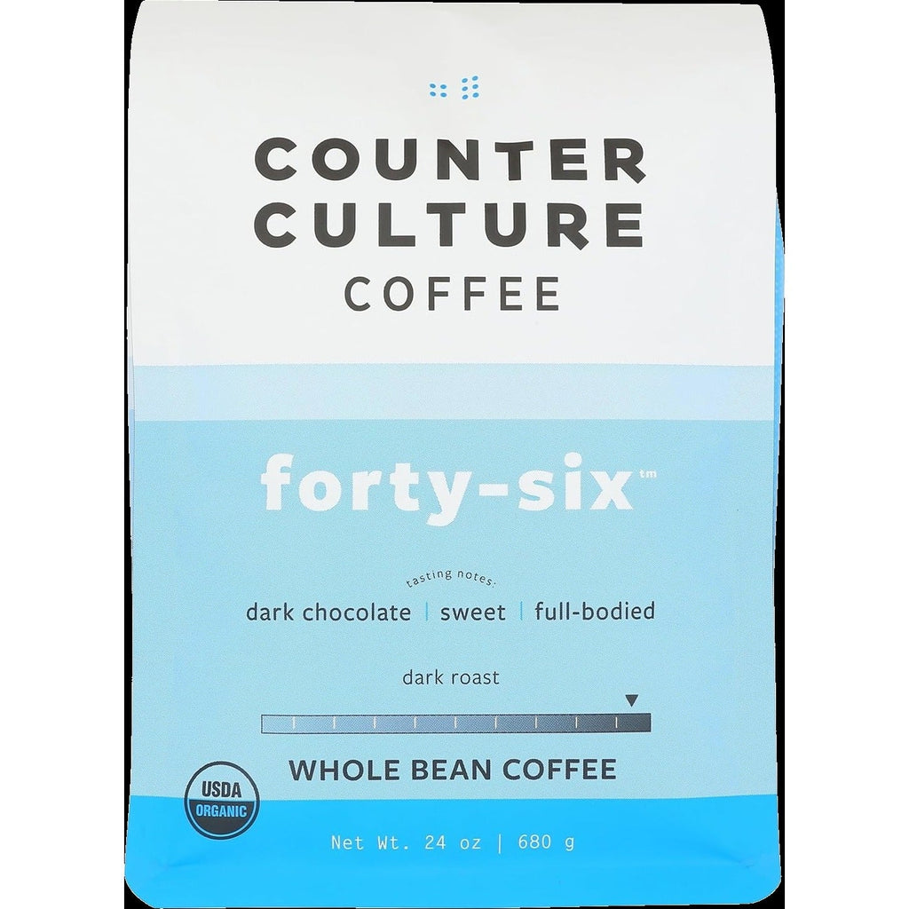 Forty Six Dark Roast Whole Bean Coffee (24 oz)