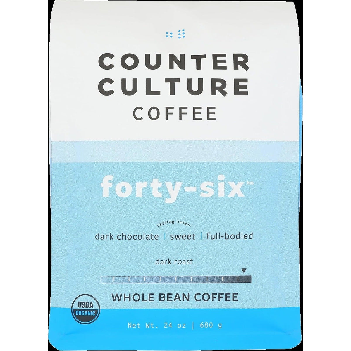 Forty Six Dark Roast Whole Bean Coffee (24 oz)