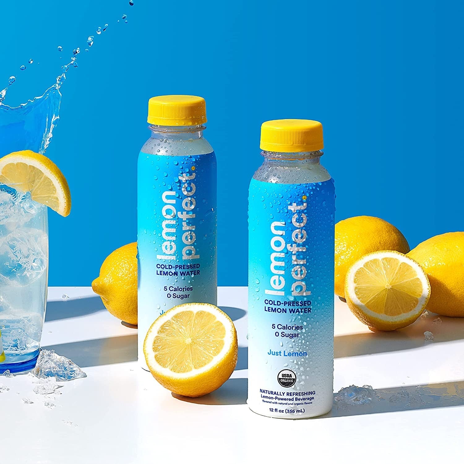 Organic Cold-Pressed Lemon Water