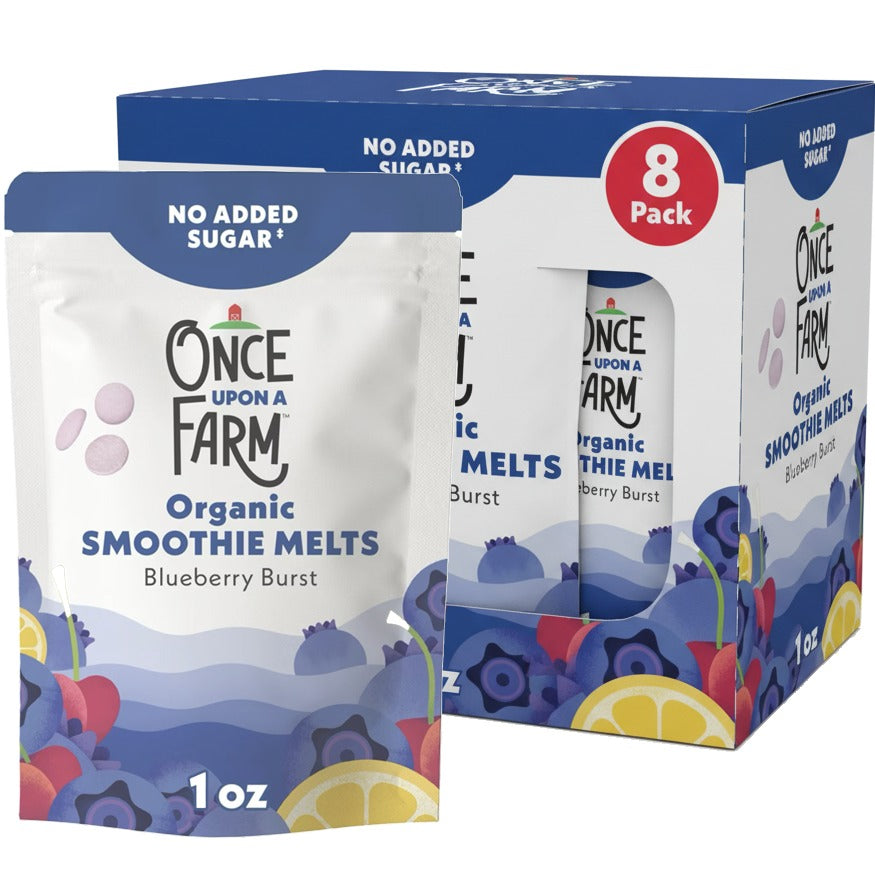 Organic Smoothie Melts - Blueberry Burst (8 CT)