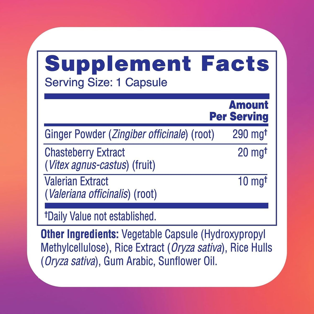 Peace Out PMS Capsules (30 CT)